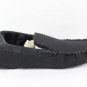 Steve Madden Black P Fire Men's Upper Textile Faux Fur Slip On House Shoes Sz 13
