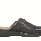Array Women's Brown Leather Slip-On Mules Open Back Casual Comfort Size 11 S Array Women's Brown Leather Slip-On Mules Open Back Casual Comfort Size 11 S