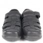 24 Hour Comfort Audrey Women's Black Leather Shoes Wide Width 5W