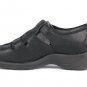 24 Hour Comfort Audrey Women's Black Leather Shoes Wide Width 5W