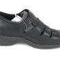 24 Hour Comfort Audrey Women's Black Leather Shoes Wide Width 5W