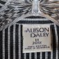 Allison Daley Blue Striped Women's Tunic Top 3/4 Sleeve Button Up Collared 059