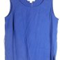 Real Clothes Blue Women's 2 Pc Career Tank Blazer Set Outfit 14 038