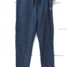 Reebok Navy Heather Boys Sweatpants Drawstrings Size L(14-16)  006