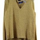 JH Collectibles Yellow Women's Sweater Tank Top Set 2 Piece 1 060