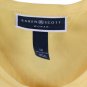 Karen Scott Yellow Women's Long Sleeve Shirt Pullover V Neck 1X 060