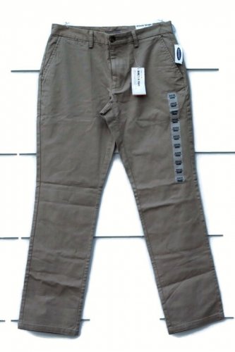 Old Navy Ultimate Straight Built In Flex Tan Men's Khaki Pants Size 30x32  011