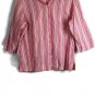 Emma James Striped Multicolor Women's Collared Shirt Button Up Size 18W 016