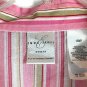 Emma James Striped Multicolor Women's Collared Shirt Button Up Size 18W 016