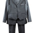 Boyland Black Men's 3 Piece Suit Vest Blazer Pants Set Large 001 Boyland Black Men's 3 Piece Suit Vest Blazer Pants Set Large 001