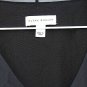 Susan Graver Black Women's Sheer Sleeveless Blouse Neck Drape Tie Size XL  013