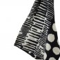 Votpove Black White Men's Dress Shirt Collared  Button Closure XXL 014