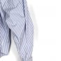 Susan Bristol Striped Blue White Women's Long Sleeve Shirt Button Up Size 2W 024