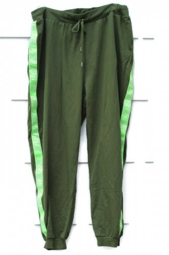 ASOS Green Women's Sweatsuit Two Piece Crop Top Elevate Embroidery Label 18 013