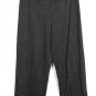 Andrea Jovine Black Metallic Women's Knit Pants Elastic Waist Pull Up 1X 024