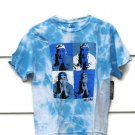 Poetic Justice White Blue Tye Dye Men's Short Sleeve Tee Shirt Size XS 008 Poetic Justice White Blue Tye Dye Men's Short Sleeve Tee Shirt Size XS 008