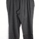 Woman Within Black Women's Stretch Pants Pull On Elastic Waist  Petite 1X 003