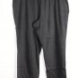 Woman Within Black Women's Stretch Pants Pull On Elastic Waist  Petite 1X 003