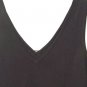 Valerie Stevens Women's Dark Brown V-Neck Tank Top Size Small Casual Office 014