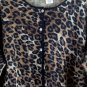 Susan Bristol Women's Cardigan Sweater Animal Print 2W 054