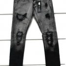WAIMEA Skinny Fit Black Wash Women's Denim Jeans Pants Size 16  001
