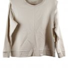 ANA A New Approach Tan Women's Sweatshirt Long Sleeve Pullover Size 1X 049 ANA A New Approach Tan Women's Sweatshirt Long Sleeve Pullover Size 1X 049