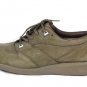 Extradepth by P W Minor Women's Comfort Shoes Khaki Nubuck Leather Lace Up 9C
