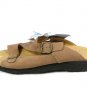 Cobbie Cuddlers Women's Sandals Brown Leather Double Strap Buckle Size 9.5 Wide