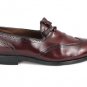 Allend Edmonds Saxon Men's Dress Shoes Wingtip Tassel Burgundy Leather 10.5 D