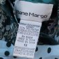 Rene Margo Blue Women's Halter Dress Floral Butterfly Polka Dots Size 1X    008