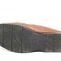 Faded Glory Women's Mules Brown Pebbled Leather Slide In Size 12