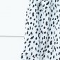 BTFBM Black White Animal Print Women's Long Sleeve Shirt Size Small  016