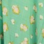 Love Fire Women's Blue Green Floral Blouse Flair Ruffled Sleeves Size 2X 003