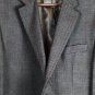 Chaps Dark Brown Houndstooth Men's Suit Jacket 2 Buttons 42R