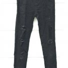 Ci Sono Basics Collection Black Women's Distressed Denim Jeans Size 11/30   005