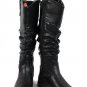 Easy Street Bee Black Women's Tall Boots Side Zip Size 6.5 M