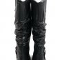 Easy Street Bee Black Women's Tall Boots Side Zip Size 6.5 M