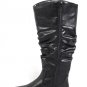 Easy Street Bee Black Women's Tall Boots Side Zip Size 6.5 M