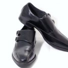 Stacy Adams Men's Black Leather Dress Shoes Double Monk Strap Loafers 12 M