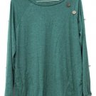 Women's Green Long Sleeve Shirt Size Medium 012 Women's Green Long Sleeve Shirt Size Medium 012