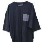 ASOS Black Men's Tee Shirt Crewneck Short Sleeve Front Pocket Size Large  006