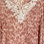 Belle by Kim Gravel Pink 2 Pc Pink Women's Sheer Tunic Top Tank Pullover 3X 047