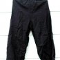 H & M Women's Pants Wide Leg Black Elastic Waist Size XS   003