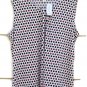 CJ Banks Women's  Multicolor Polka Dot Blouse Plated Neckline Sleeveless 1X  002