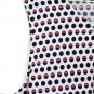 CJ Banks Women's  Multicolor Polka Dot Blouse Plated Neckline Sleeveless 1X  002