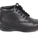 24 Hour Black Women's Amy Leather Lace Up Fashion Bootie Size 5 Wide Width 24 Hour Black Women's Amy Leather Lace Up Fashion Bootie Size 5 Wide Width