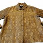 Chico's Design Women's Career Blazer Brown Button Down Polyester Rayon Large