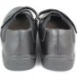 Drew Rose Women's Orthopedic Diabetic Shoes Black Leather Adjustable Strap