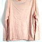 Sag Harbor Pink Women's Long Sleeve Sweater Cowl Neck Size 1X 011
