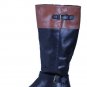 Rampage Women's Ram Ivey Black Cognac Tall Riding Boots Size 9.5 M